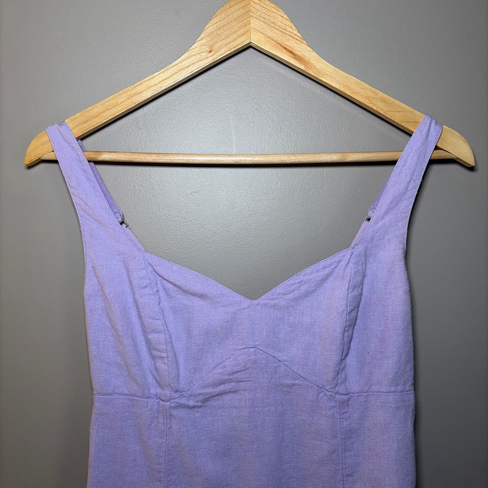 Abercrombie & Fitch Lavender Mini Dress - Picture 3 of 9